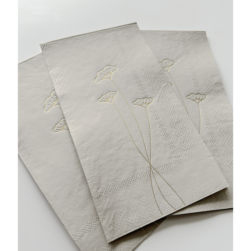 Noordliving Lunch-Servietten 11x20 cm sandfarben