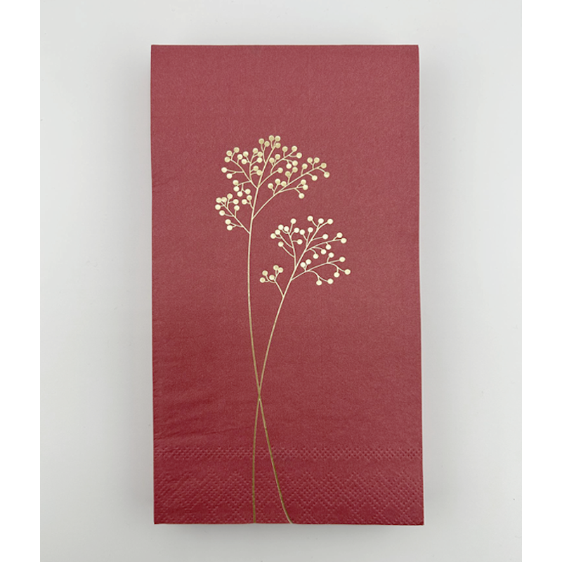 Noordliving Lunch-Servietten 11x20 cm weinrot