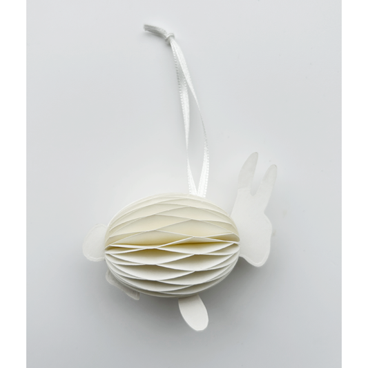 Noordliving Honeycomb Papierkaninchen warmweiß