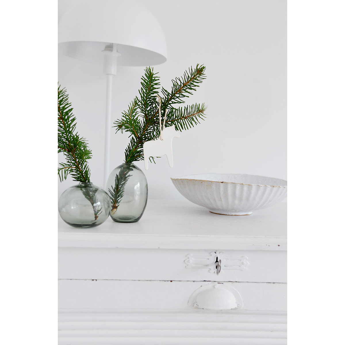 Noordliving Ton Ornament Dalapferd