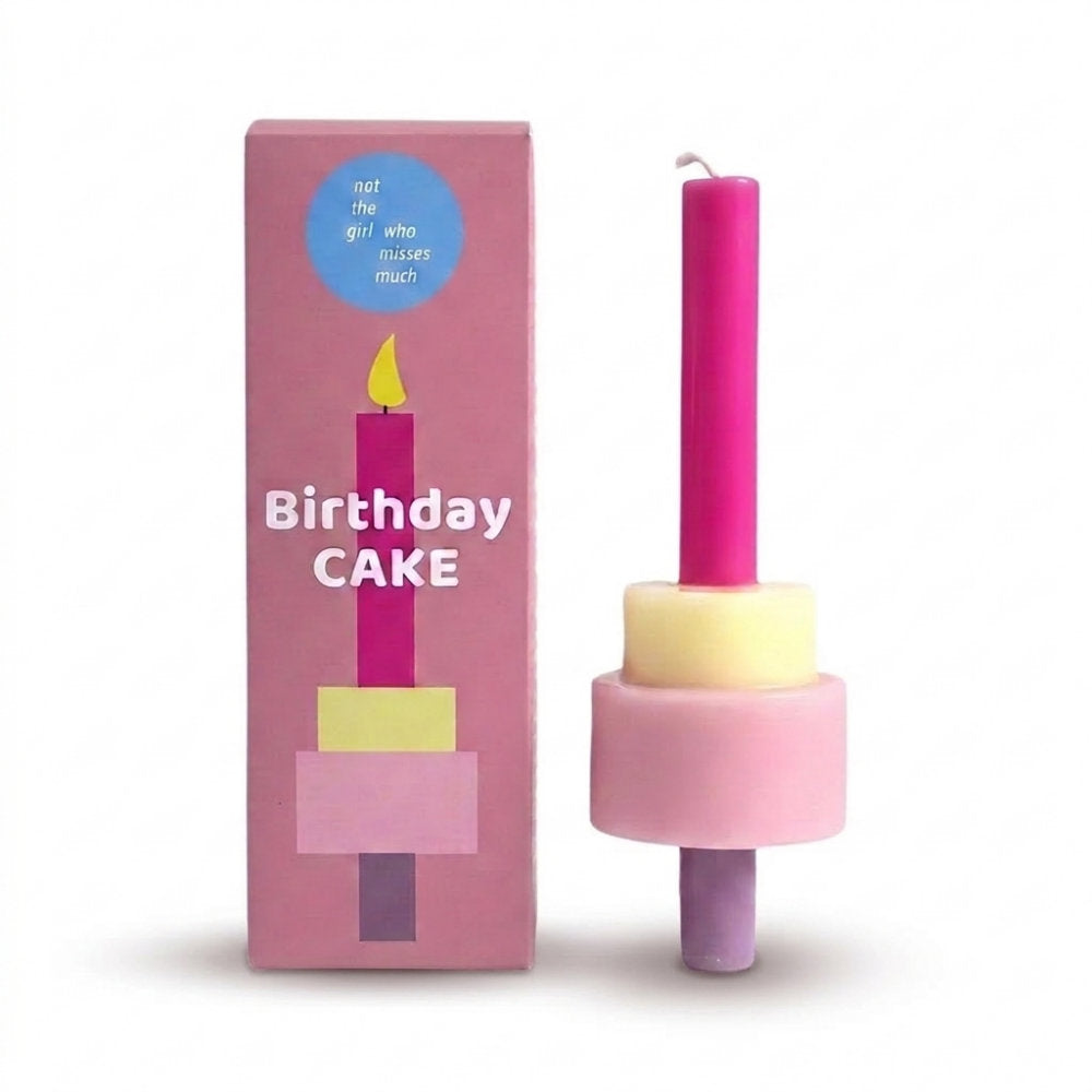 not the girl who misses much Kerze Birthday Cake