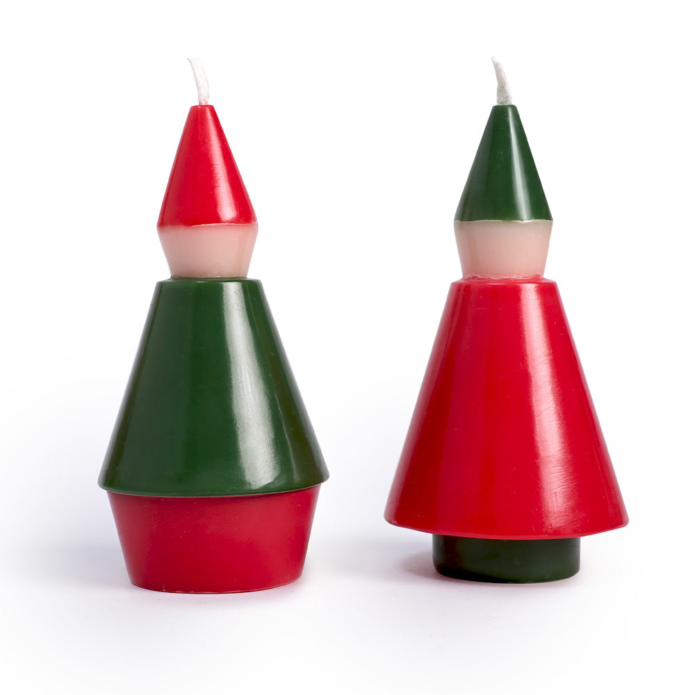 not the girl who misses much Weihnachtskerzen Little Ones XMAS 2er-Set
