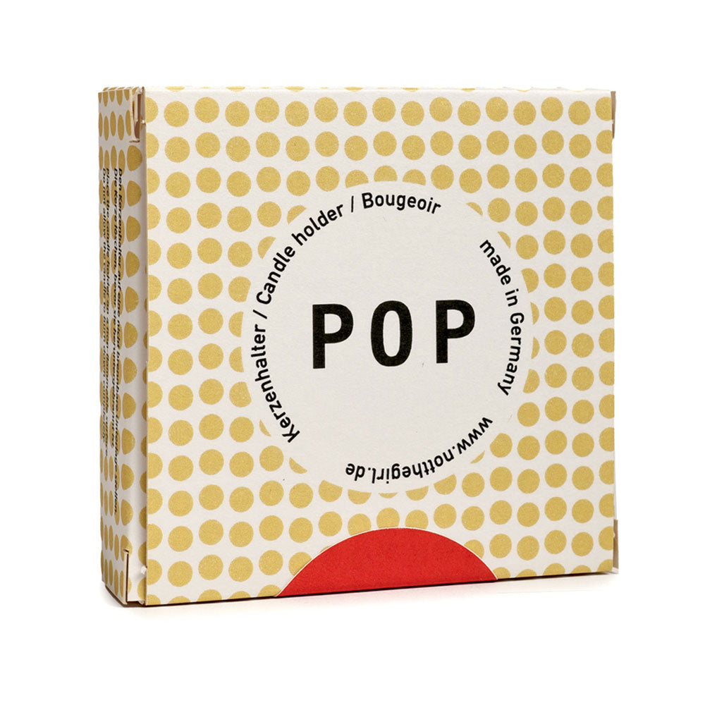 not the girl who misses much Kerzenhalter POP rot