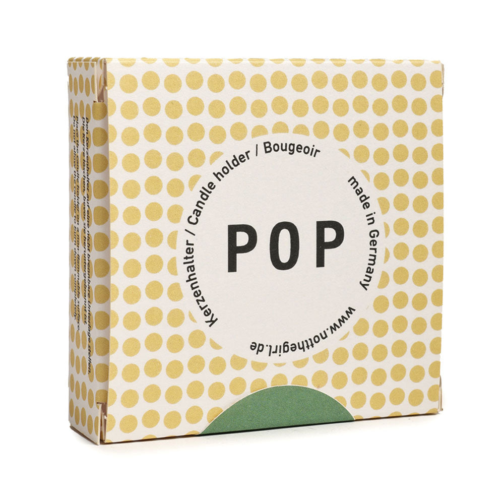 not the girl who misses much Kerzenhalter POP salbei