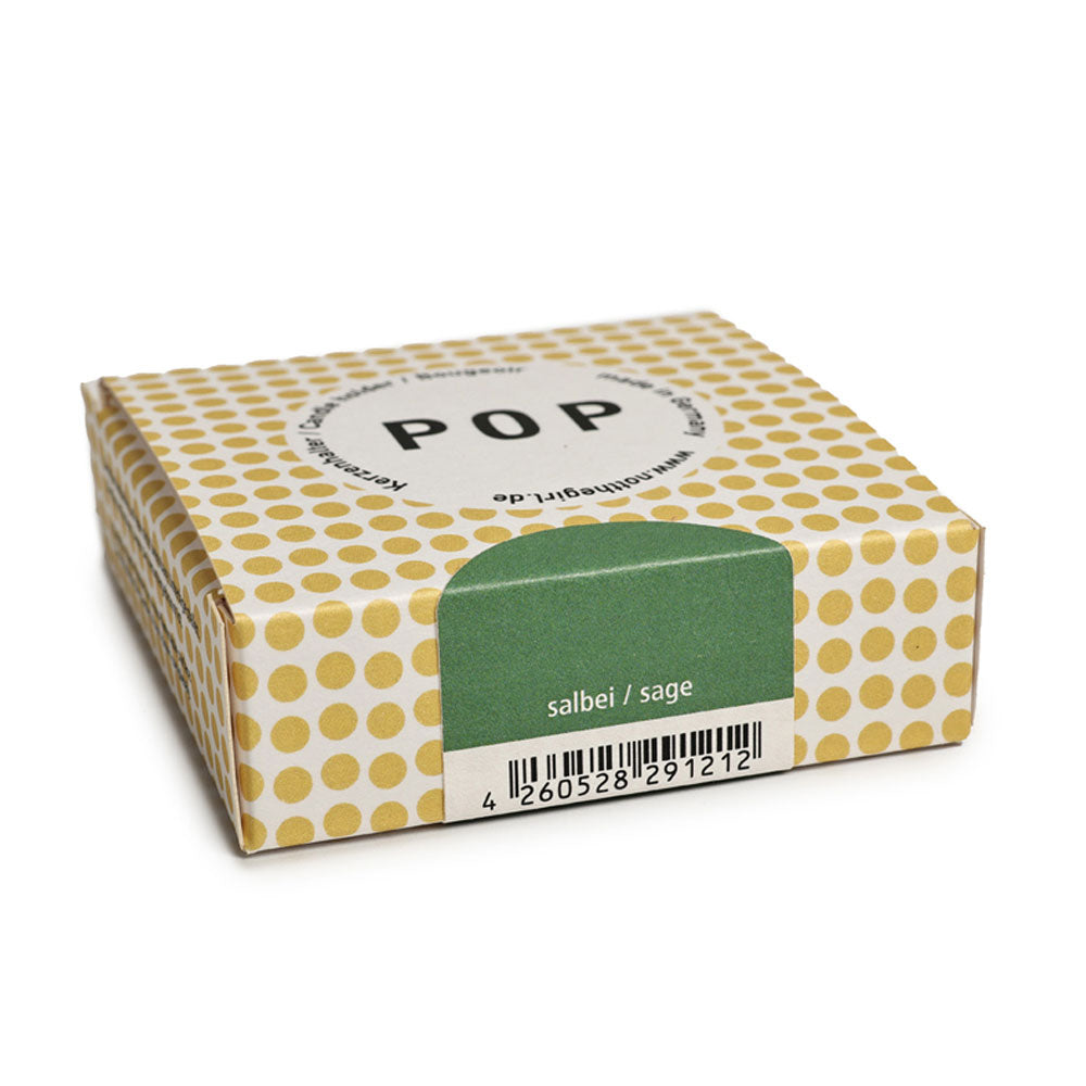 not the girl who misses much Kerzenhalter POP salbei
