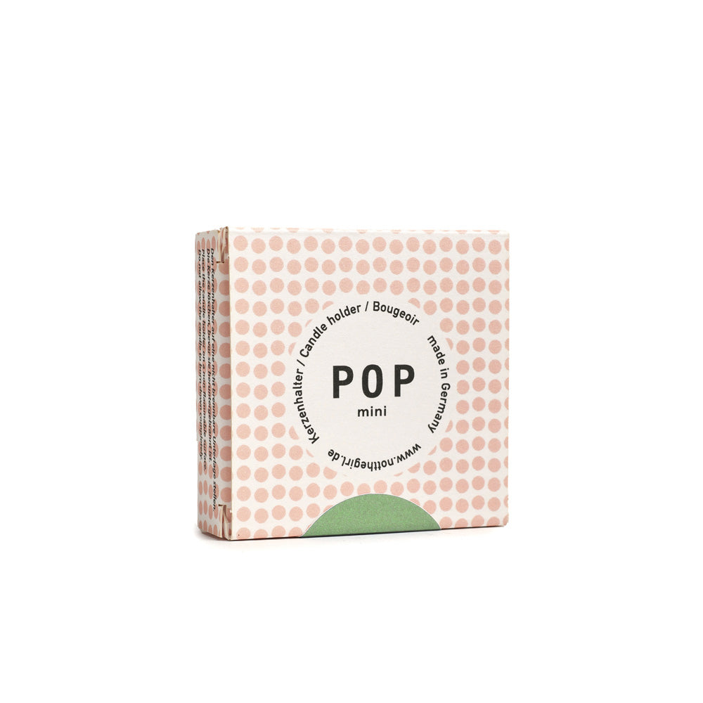 not the girl who misses much Kerzenhalter POP mini salbei