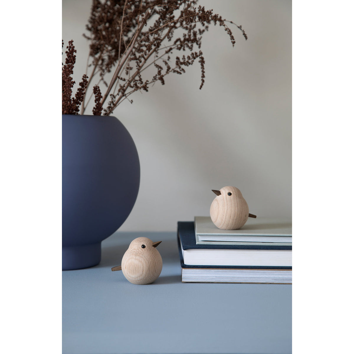 Novoform Design Dekofigur Baby Spatz Eiche natur