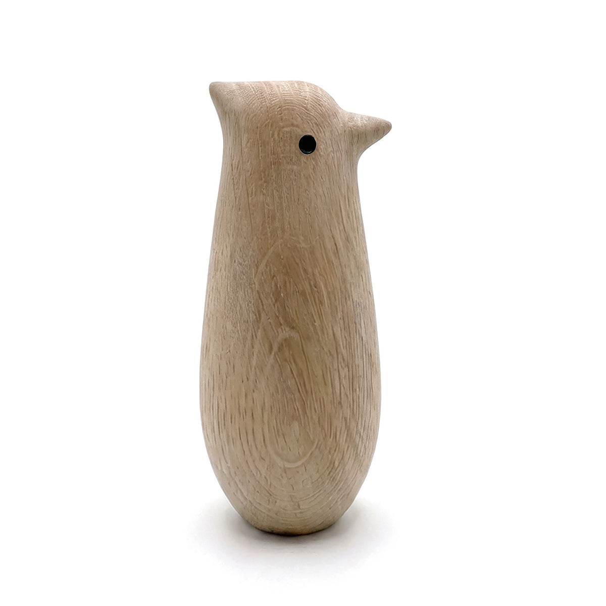 Novoform Design Dekofigur Papa Singvogel aus Eiche natur im skandinavischen Design.