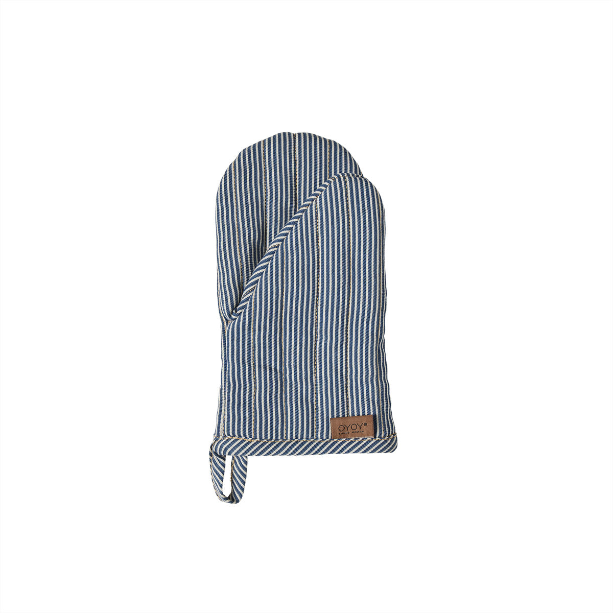 OYOY Living Design Ofenhandschuh gestreift denim