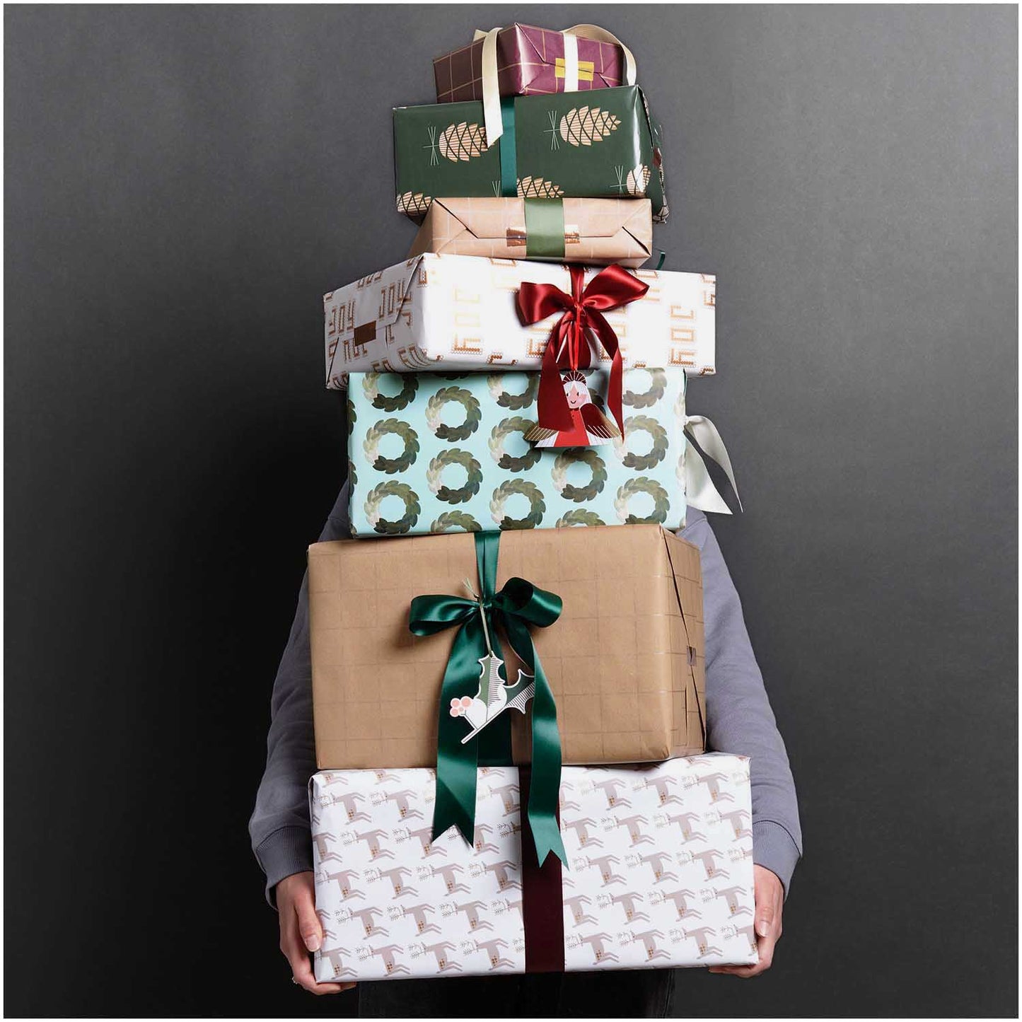 Paper Poetry Geschenkpapier Kränze