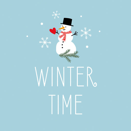 ppd Winter Time Cocktail-Servietten 25x25 cm