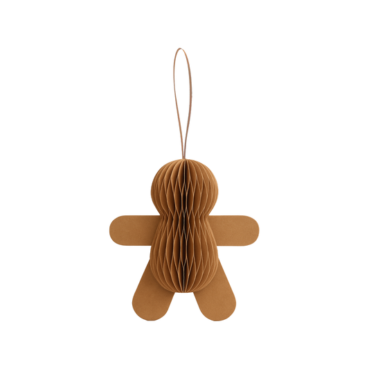 Papurism Papierdekoration Lebkuchenmann 10 cm