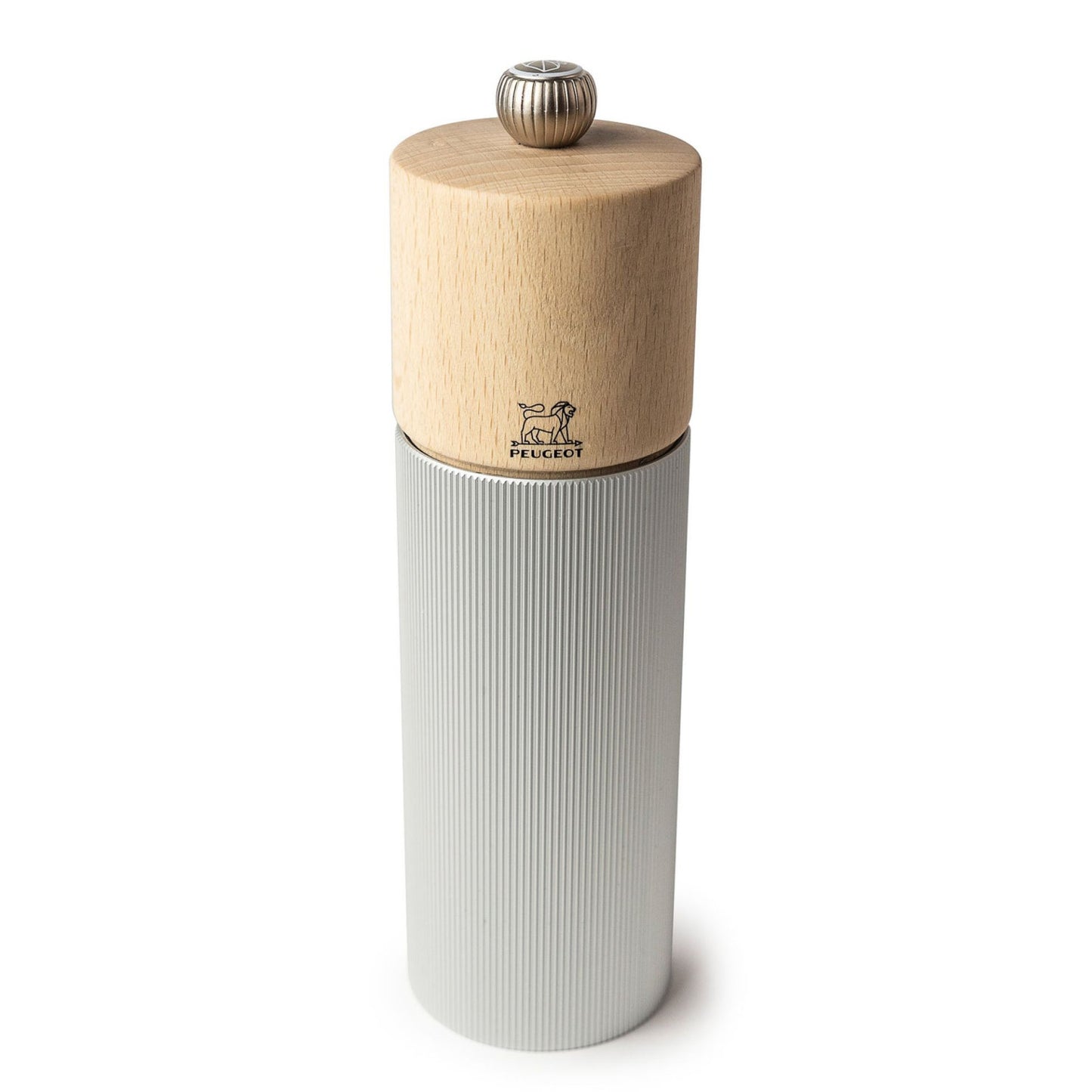 Peugeot Line Salzmühle Aluminium/Natur 18 cm