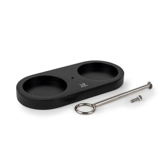 Peugeot Linéa Menage mit Griff für Pfeffer- und Salzmühlen mattschwarz