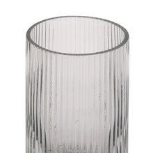 Lade das Bild in den Galerie-Viewer, Present Time Vase Allure Straight Glas dunkelgrau
