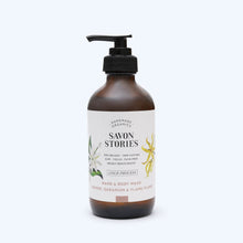 Lade das Bild in den Galerie-Viewer, Savon Stories Liquid Soap Organic - Jasmine, Geranium &amp; Ylang Ylang
