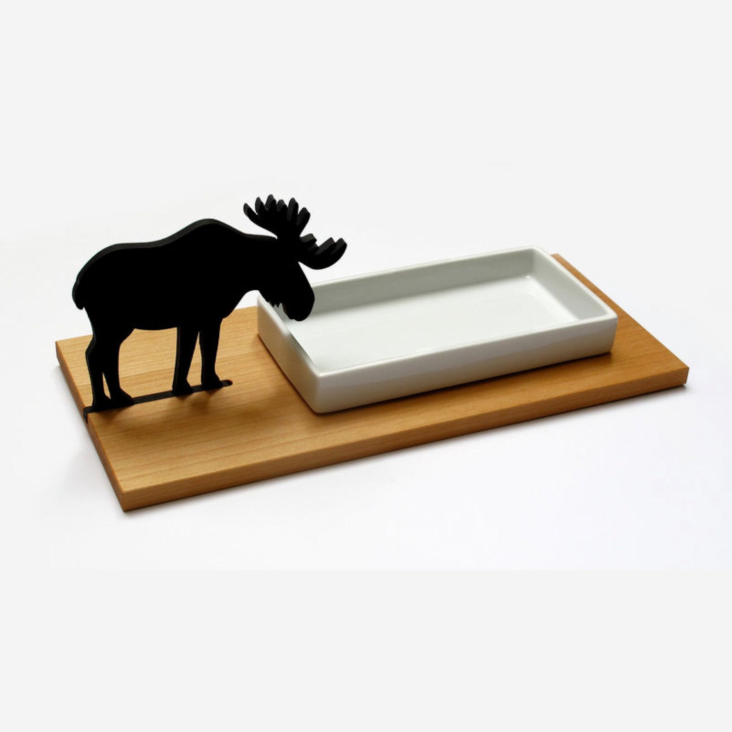 side by side Design Keksschale Elch