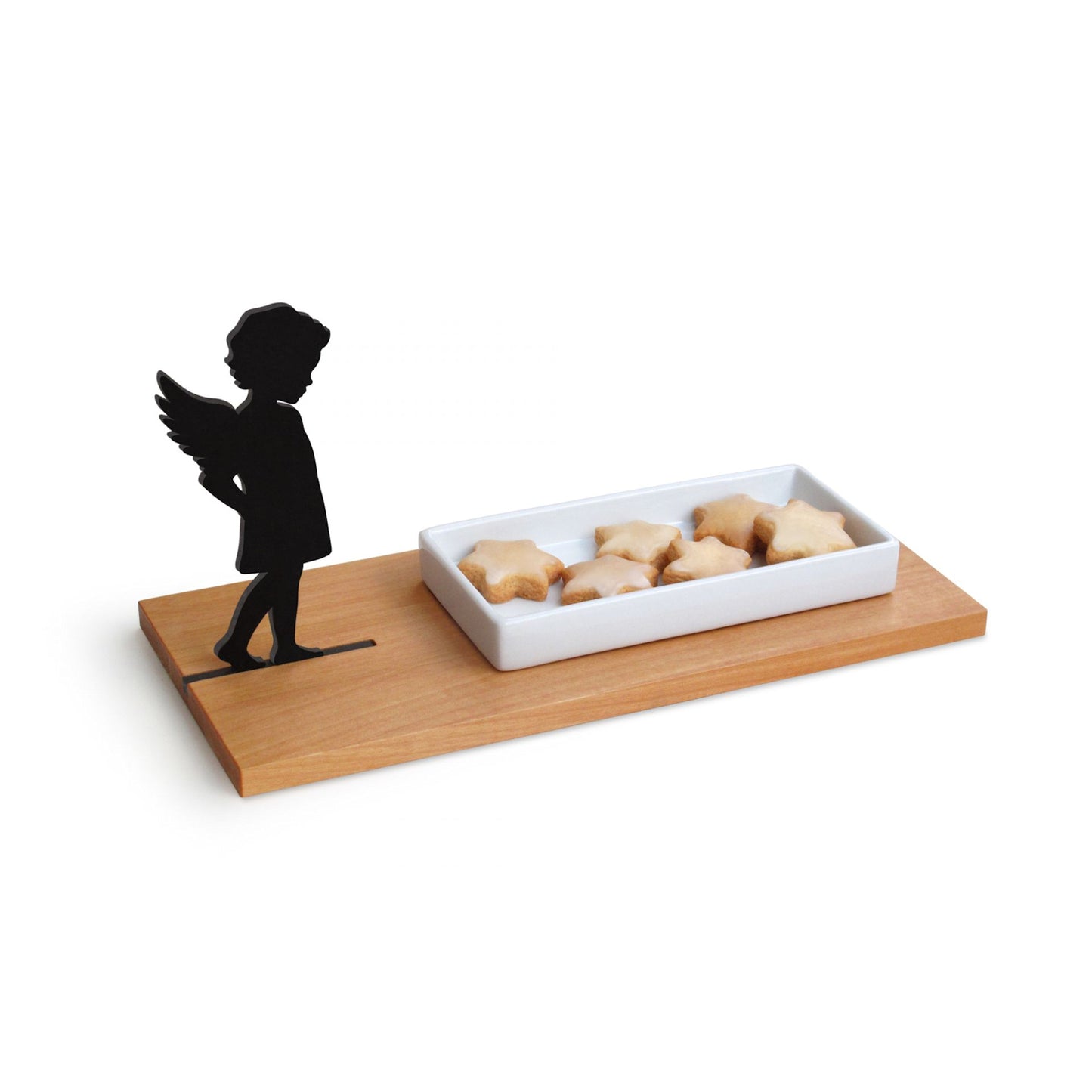 side by side Design Keksschale Engel