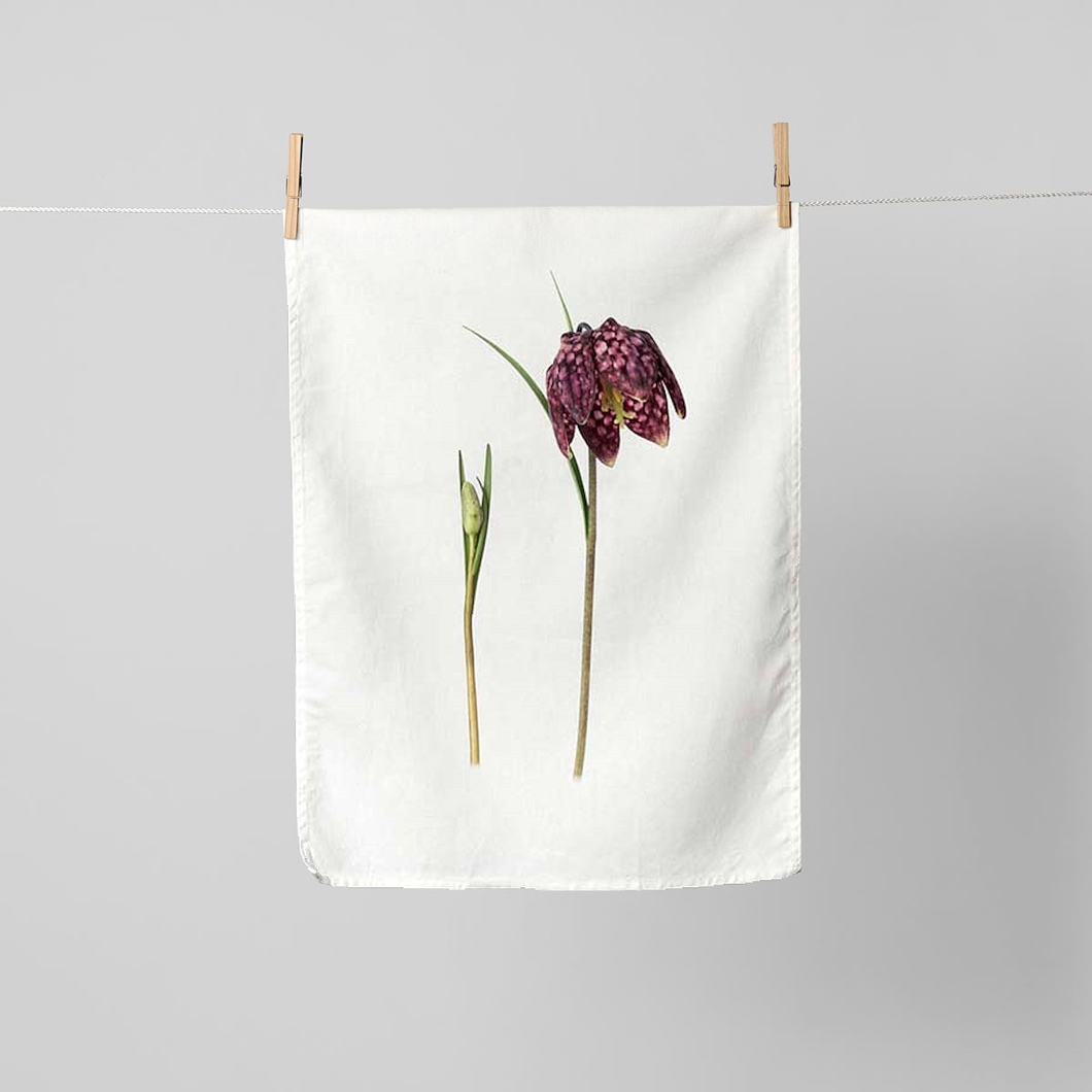 Simply Flowers Geschirrtuch Schachbrettblume