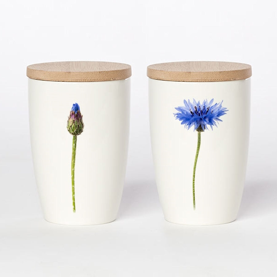 Simply Flowers Becher Kornblume - groß