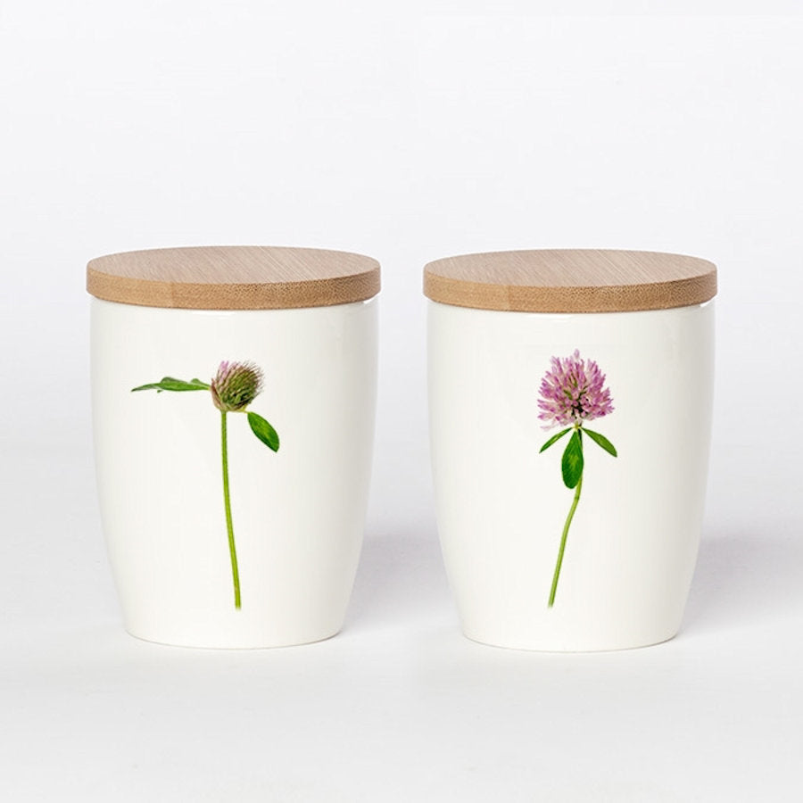 Simply Flowers Becher Wiesenklee