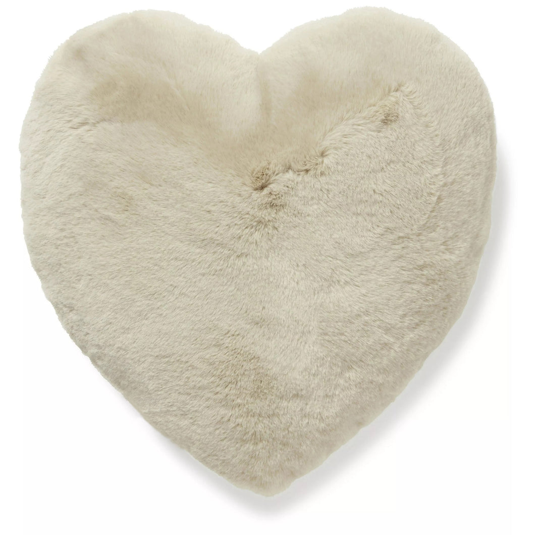 Skinnwille Home Fluffy Herzkissen 45x45 cm
