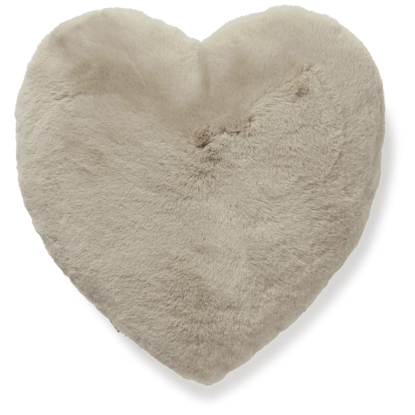Skinnwille Home Fluffy Herzkissen nougat