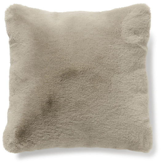 Skinnwille Home Fluffy Kissen 45x45 cm taupe
