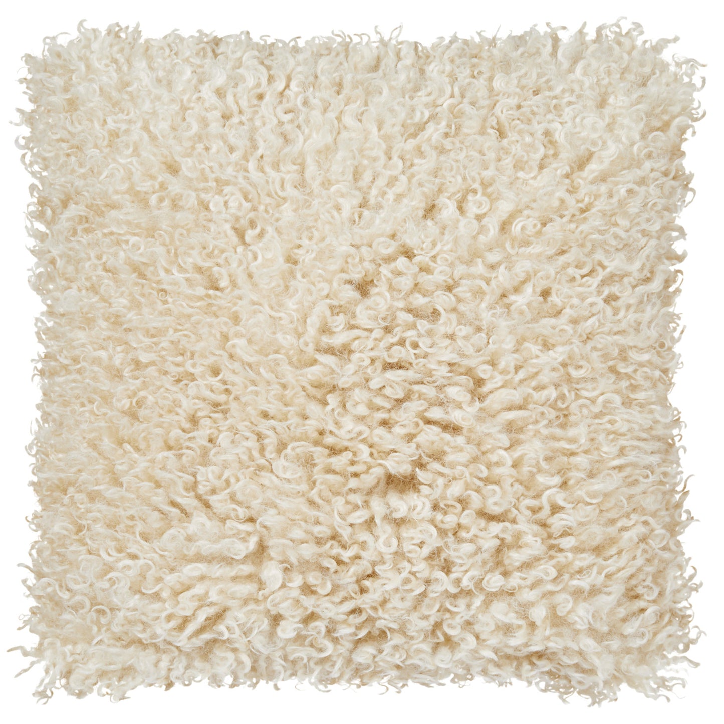 Skinnwille Home Wooly Kissen 45×45 cm beige