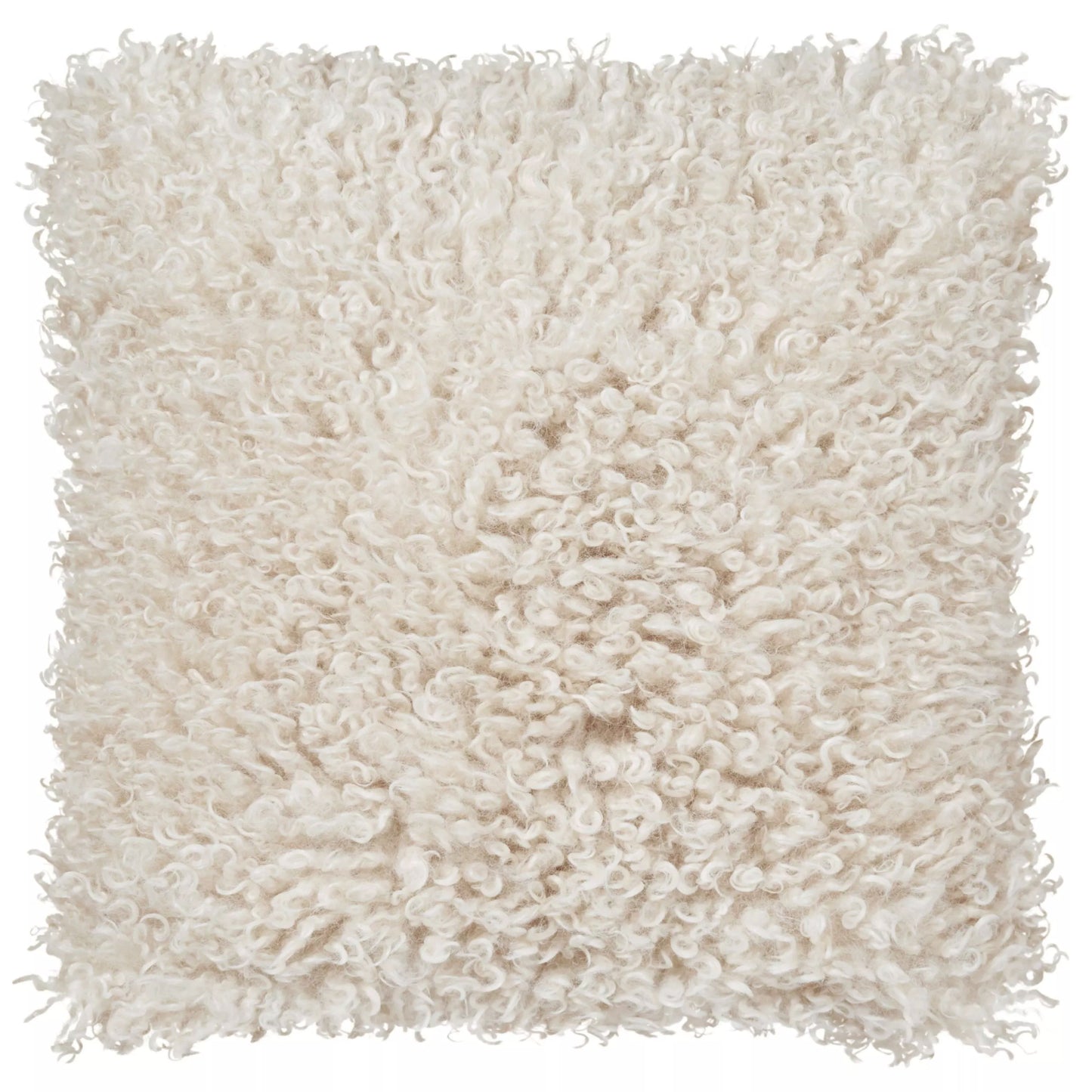Skinnwille Home Wooly Kissen 45×45 cm light beige