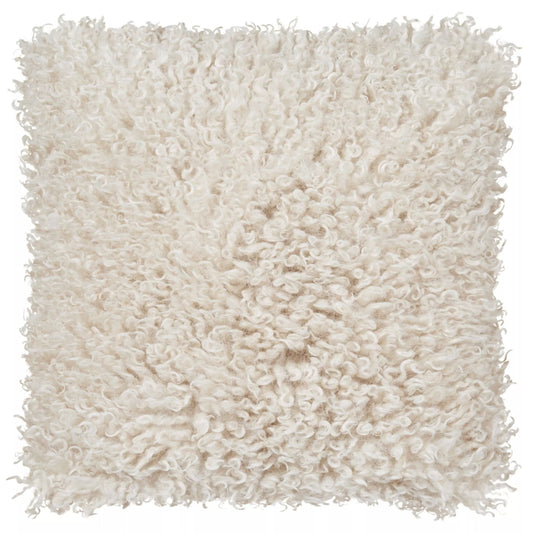 Skinnwille Home Wooly Kissen 45×45 cm light beige