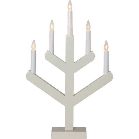 Star Trading Kerzenleuchter VINGA greige