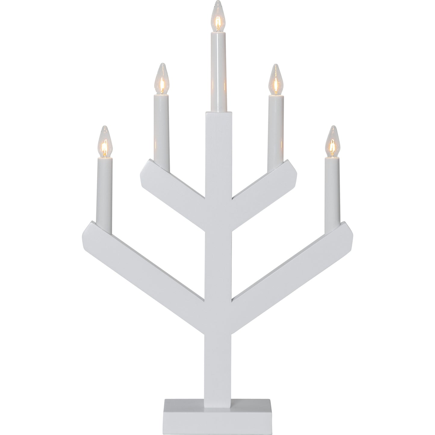 Star Trading Kerzenleuchter VINGA white