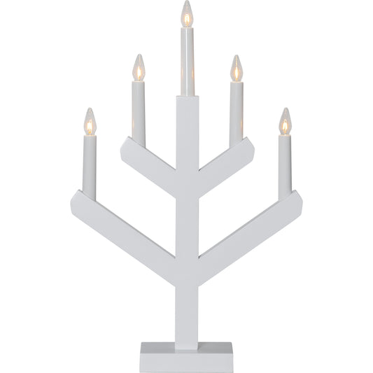Star Trading Kerzenleuchter VINGA white