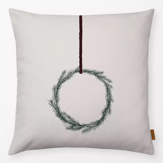 Textilwerk Kissen 40x40 cm Krans Lys