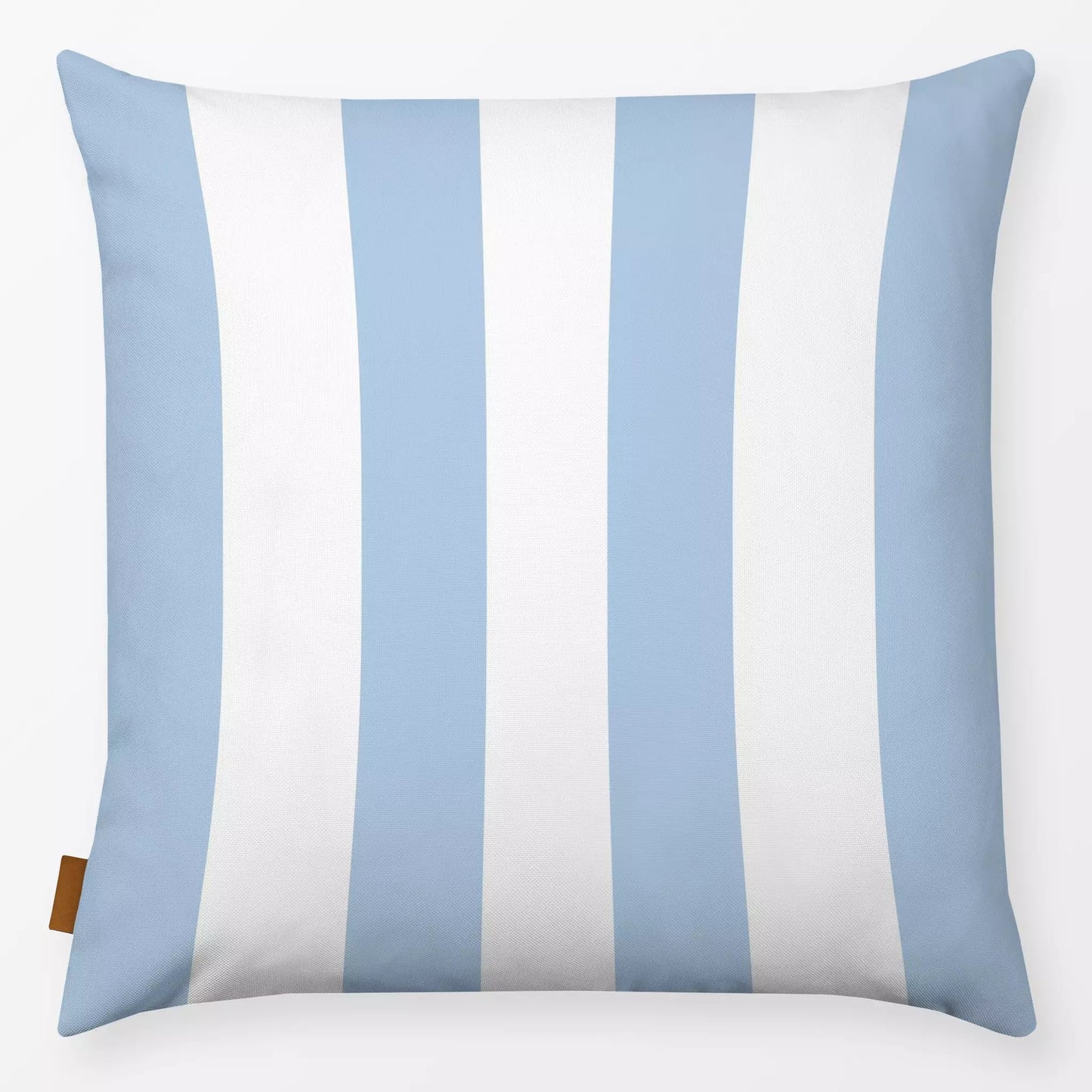 Textilwerk Kissen 40x40 cm Sommer Cabana Streifen hellblau