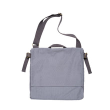 Lade das Bild in den Galerie-Viewer, The Organic Company Big Shoulder Bag Hayao - grey blue
