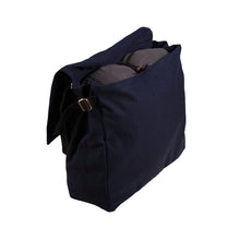 Lade das Bild in den Galerie-Viewer, The Organic Company Big Shoulder Bag Rei - dark blue
