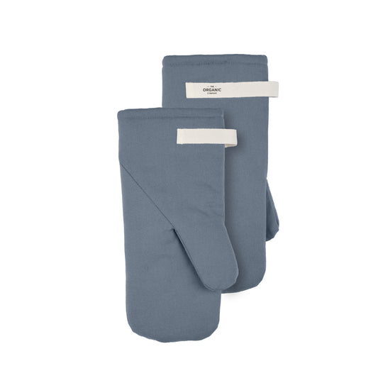 The Organic Company Ofenhandschuhe Grey Blue