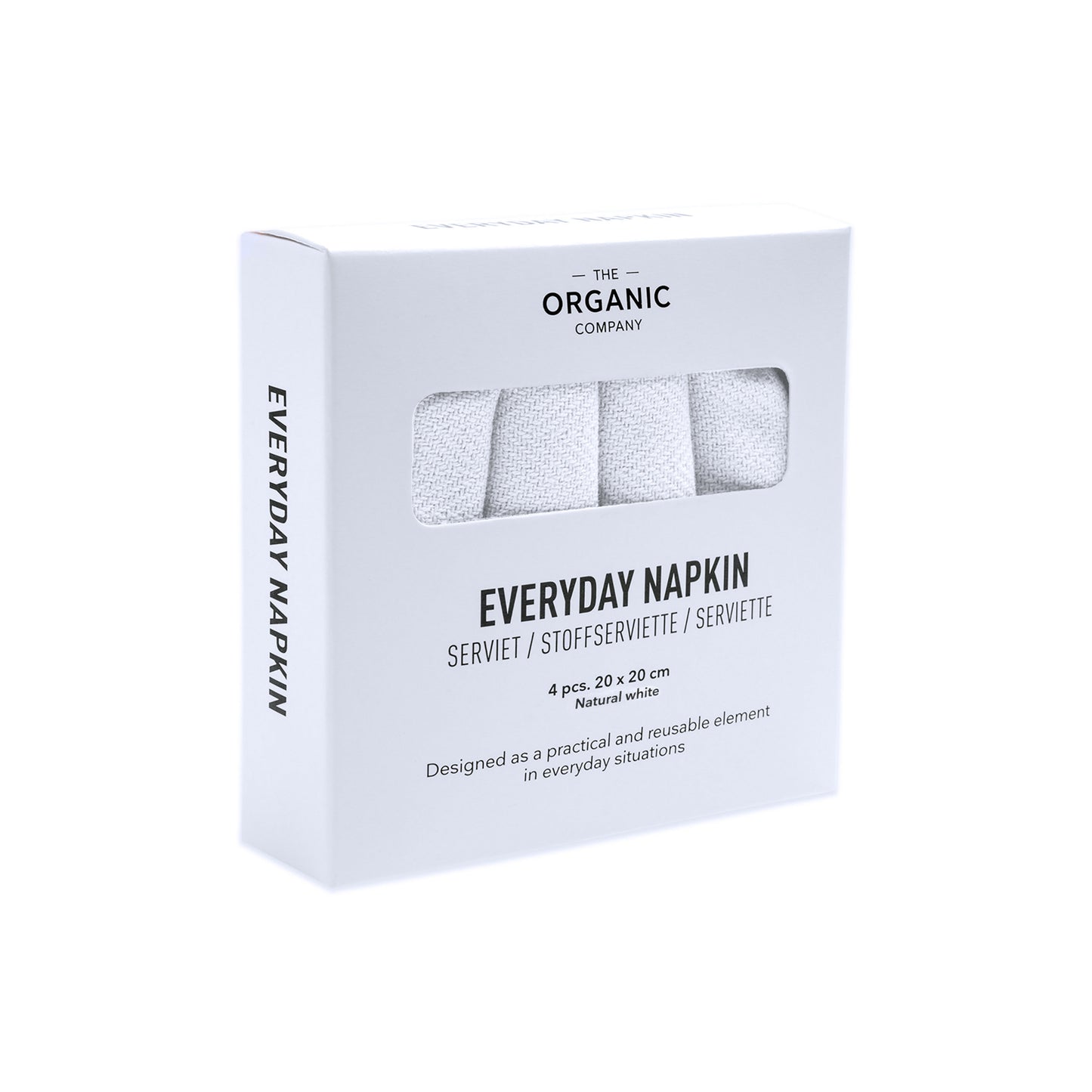 The Organic Company Stoffservietten Everyday natural white