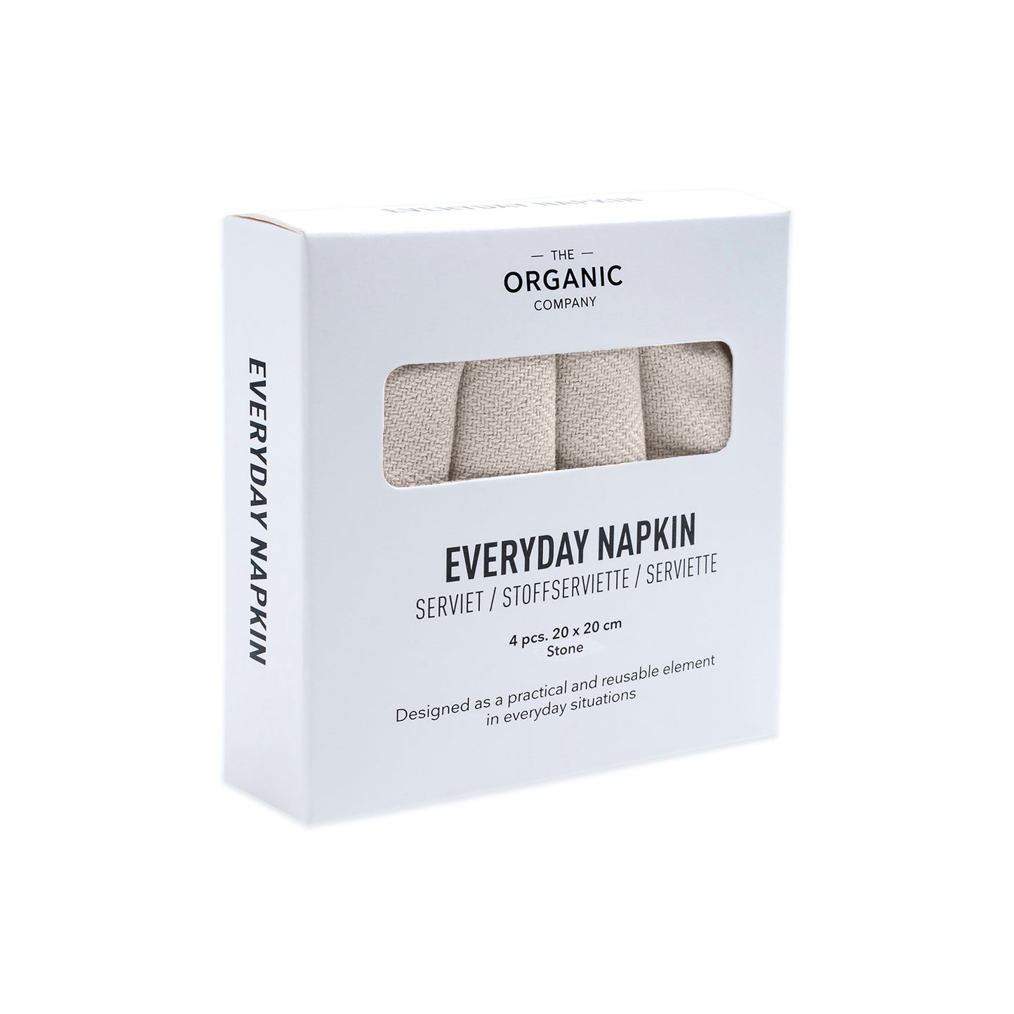 The Organic Company Stoffservietten Everyday stone