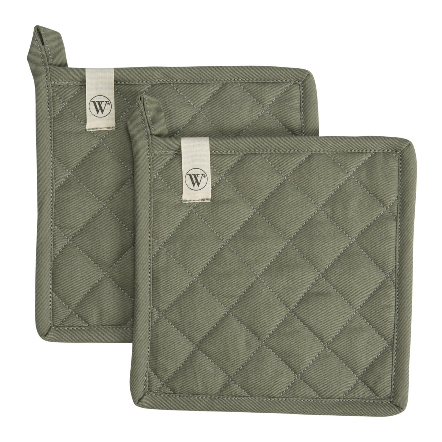 Walra Topflappen armeegrün 2er-Set