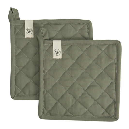 Walra Topflappen armeegrün 2er-Set