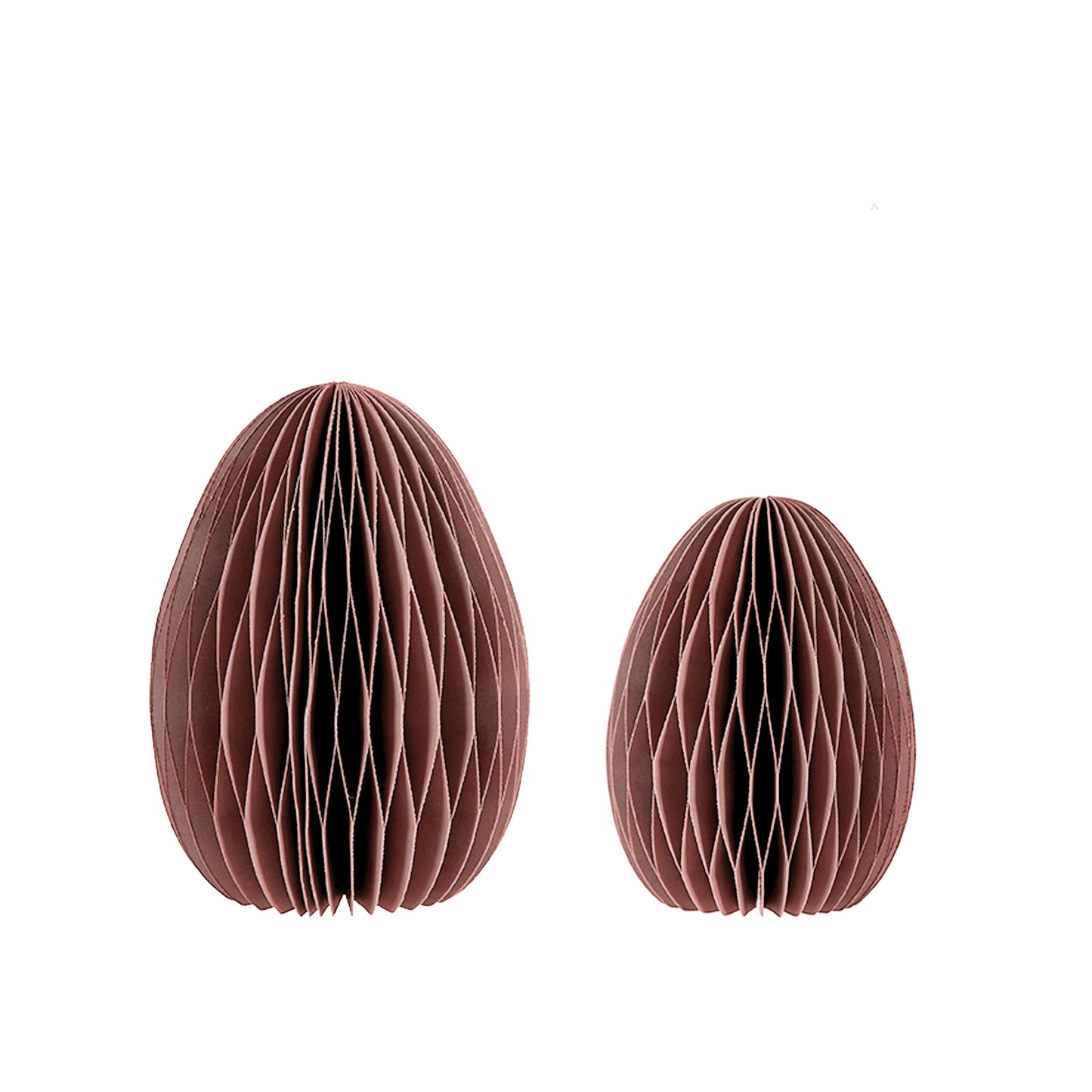 Wikholm Form Osterei Wabendesign altrosa