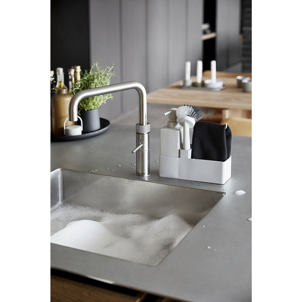 Zone Denmark Geschirrspülset 4-teilig warm grey
