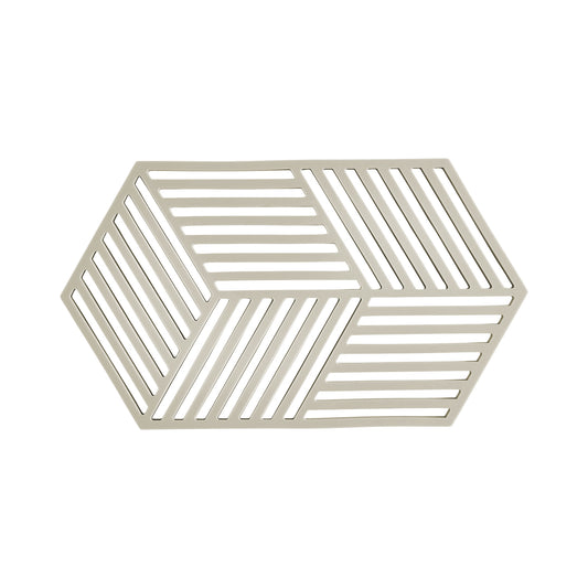 Zone Denmark Hexagon Untersetzer large warm grey