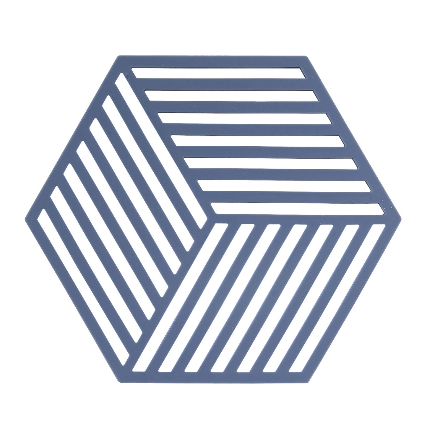 Zone Denmark Hexagon Untersetzer, denim