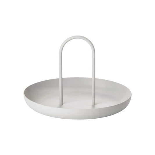 Zone Denmark Singles Tablett mit Handgriff Ø 20 cm warm grey