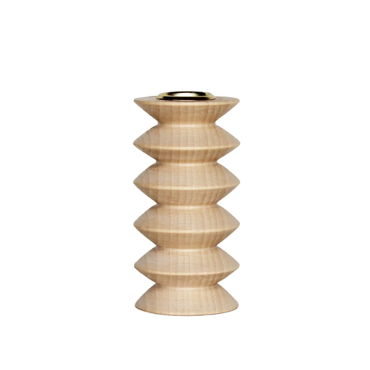 5mm Paper Kerzenhalter Totem Holz mittel Nº 2