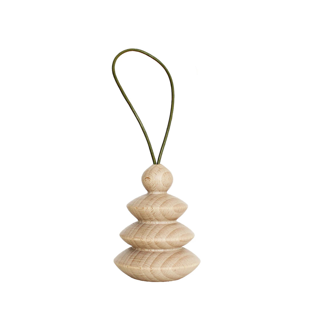 5mm Paper Weihnachtsbaum Holz Dekohänger Nº 5